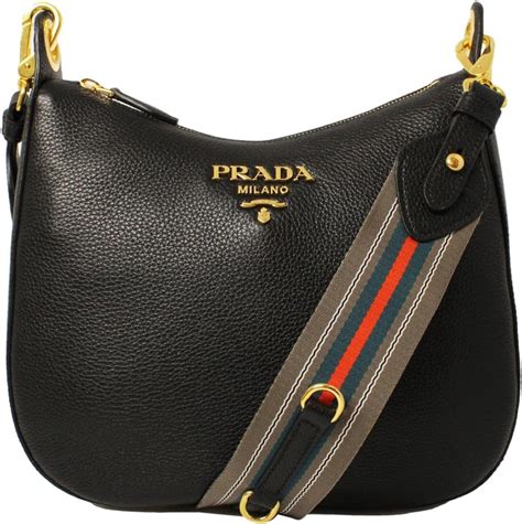 prada web stripe strap